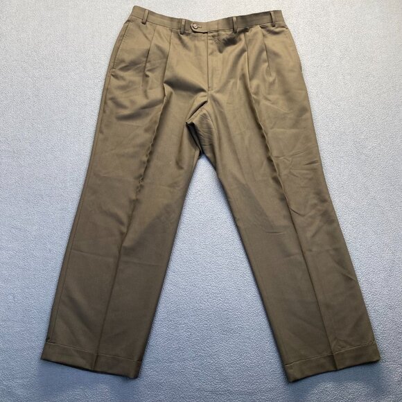 Lauren Ralph Lauren, Dress Pants Mens Size 40X30,Pleated,100% Wool,Total Comfort - Picture 1 of 7